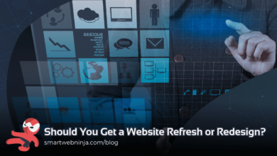 Website redesign refresh guide
