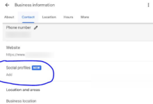 How to specify your social media profiles so they show in google