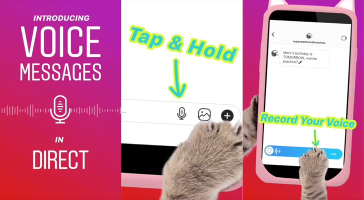 Instagram lets you send short voice notes in Direct messages Instagram direct what it is and how you can use it for your business
