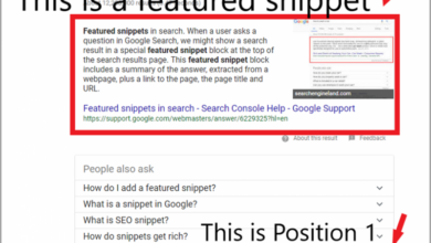 Featured snippets opportunities