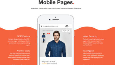 Amp adwords landing pages