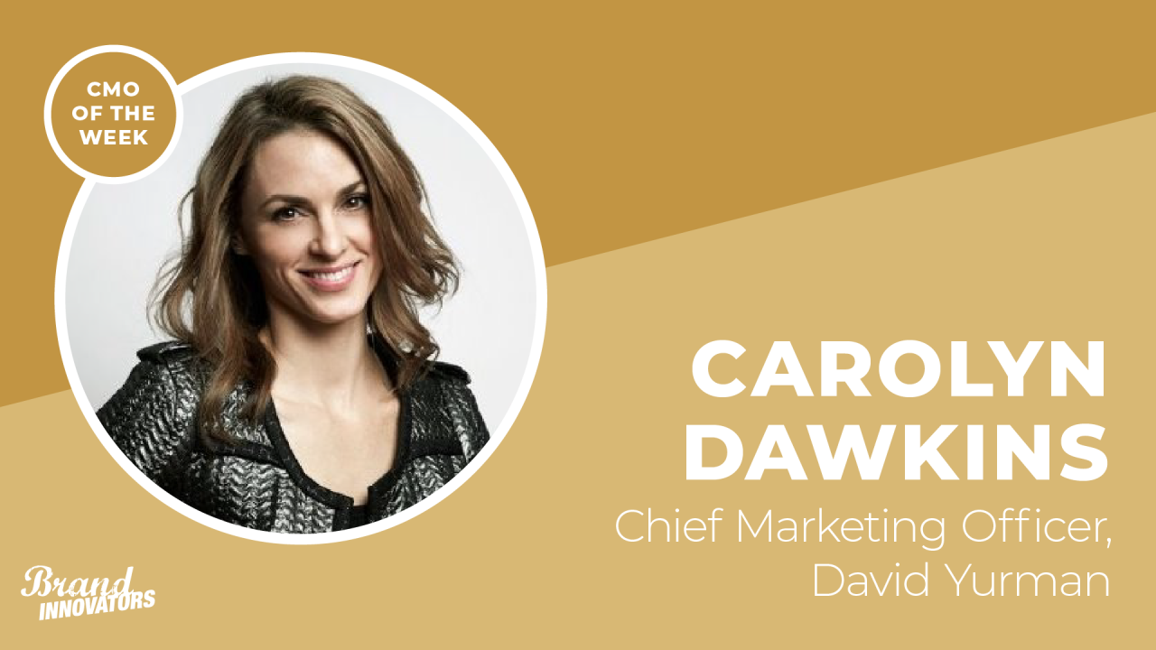 Carolyn dawkins svp global marketing clinique