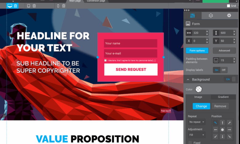 Create perfect squeeze page