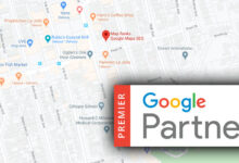 Google map location ranking new google test