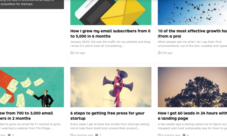 Grow opted in email collection