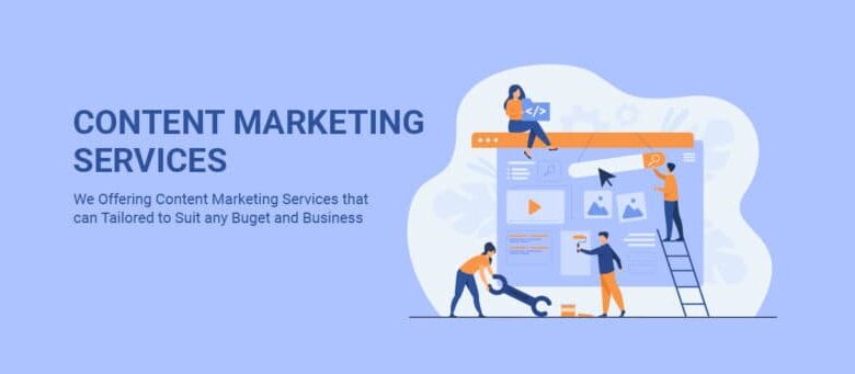 Content marketing services