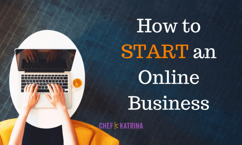 Launching an online business