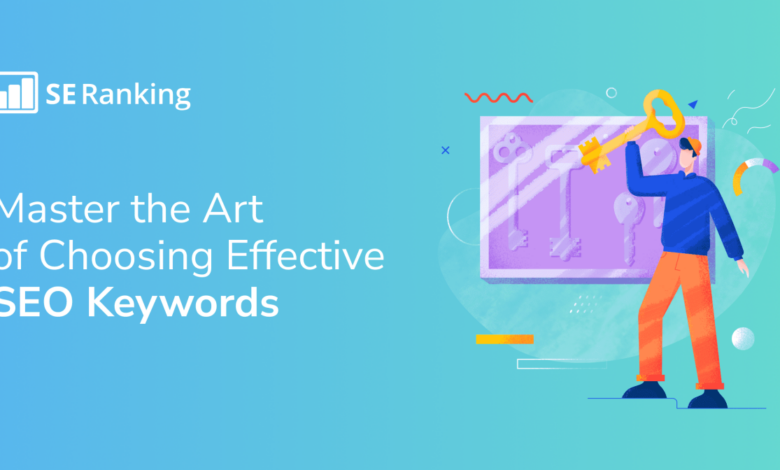 Keyword selection for seo