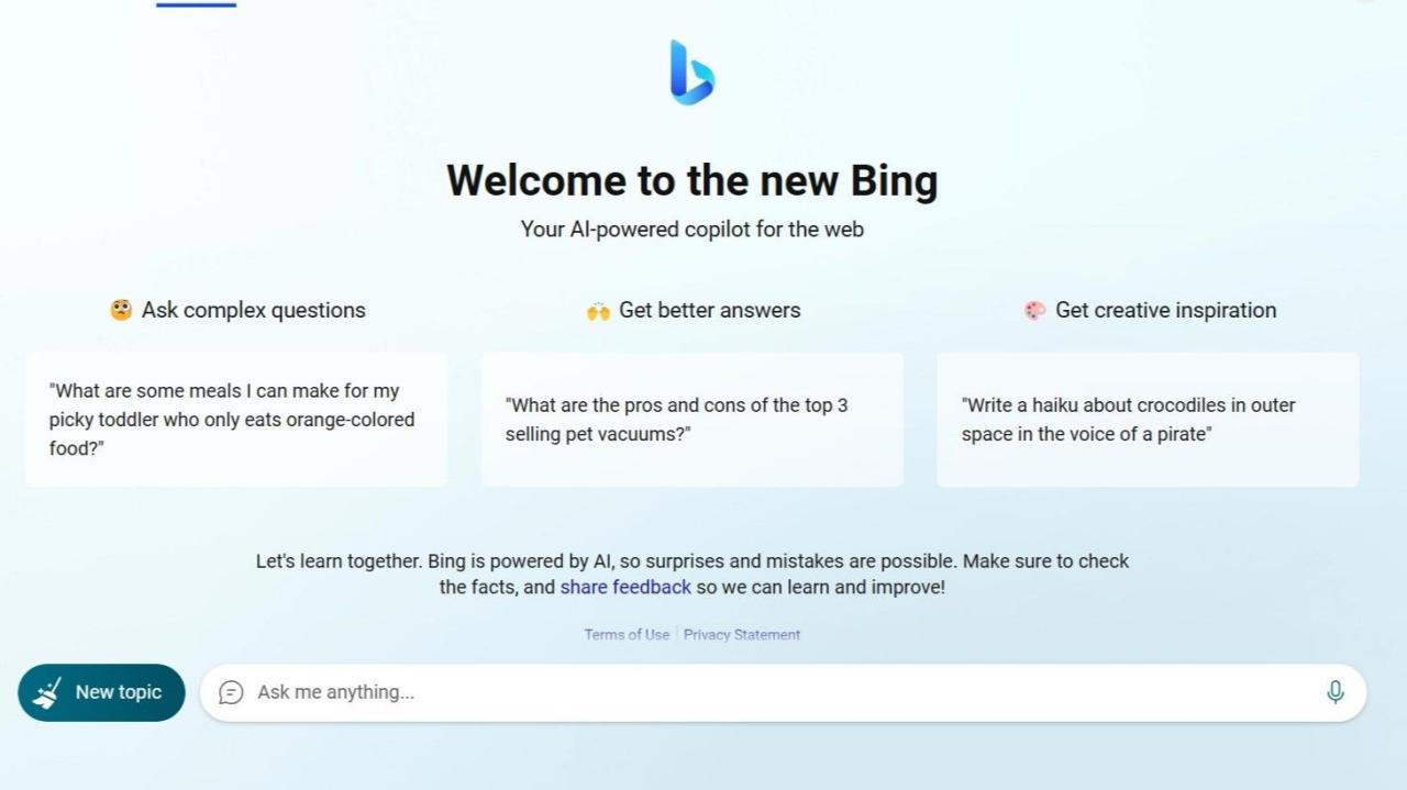 Bing ai guide