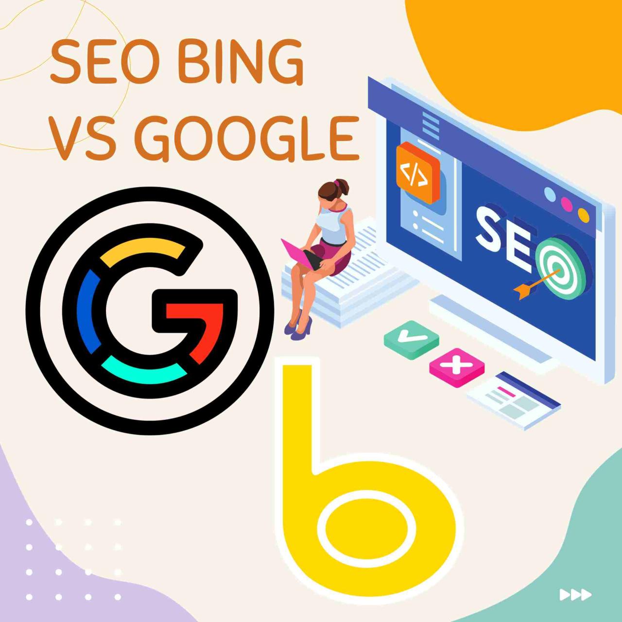 How is bing seo different than google seo