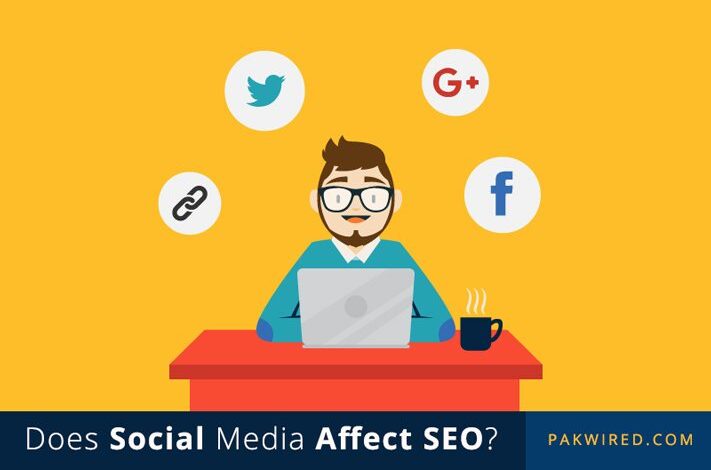 Social media affects seo