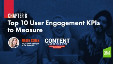 User engagement metrics