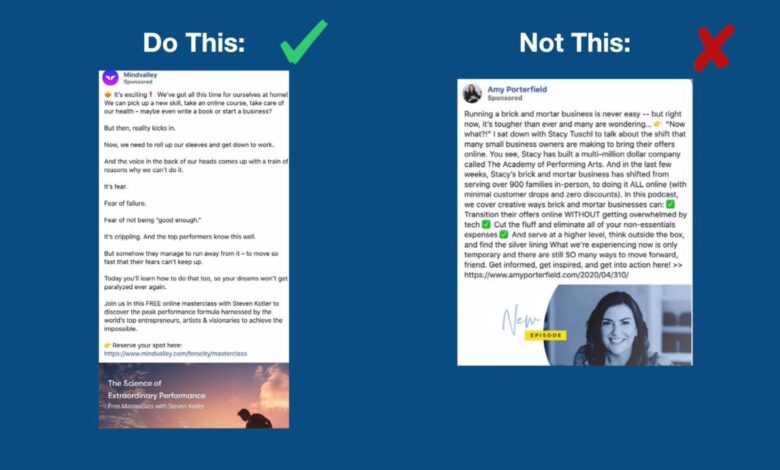 How to write effective facebook ad copy