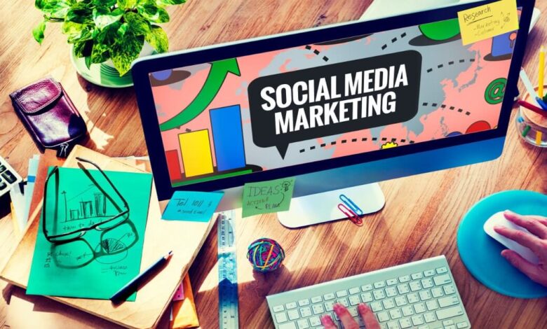 Business social media marketing