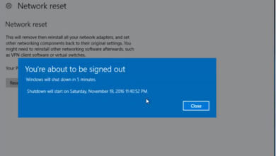 What is reset the net